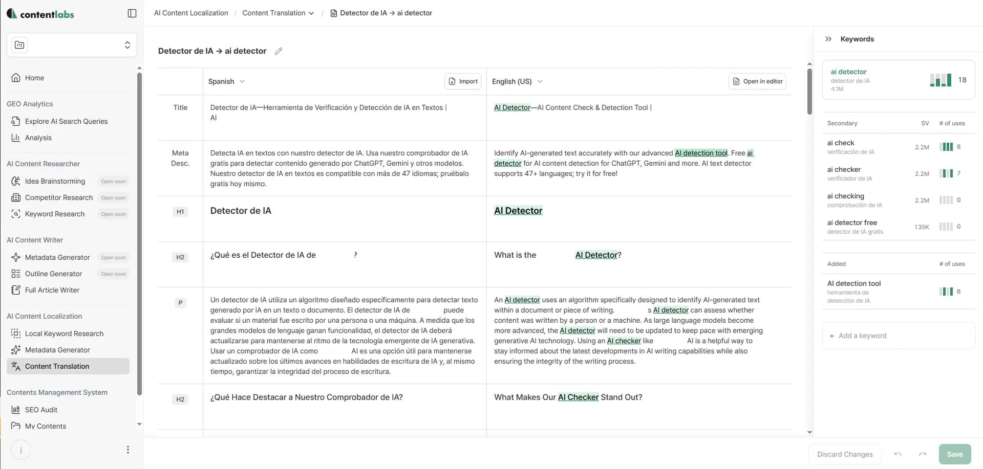 Localize with SEO & GEO Strategy