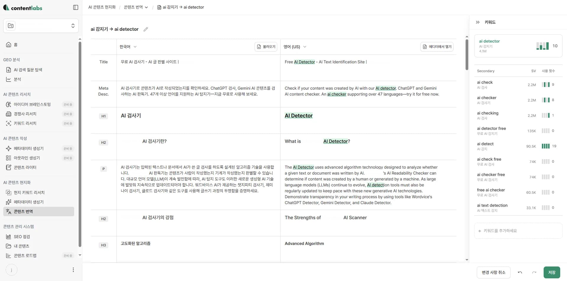 로컬 검색엔진과 생성형 AI 검색 최적화를 고려한 현지화